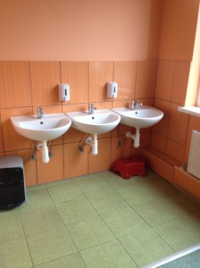 Nyoppusset vaskehjørne